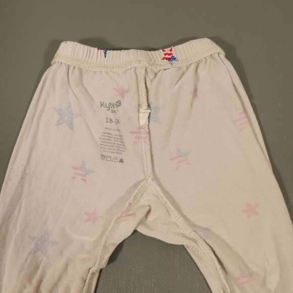 EUC Kyte Baby Stars and Stripes Pajamas Size 18-24 Months - Picture 11 of 12